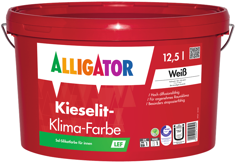 Alligator Kieselit-Klima-Farbe LEF - Maler Lambert Shop