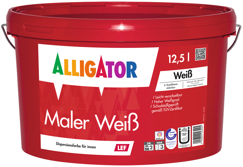 Alligator Maler Weiß LEF - Maler Lambert Shop