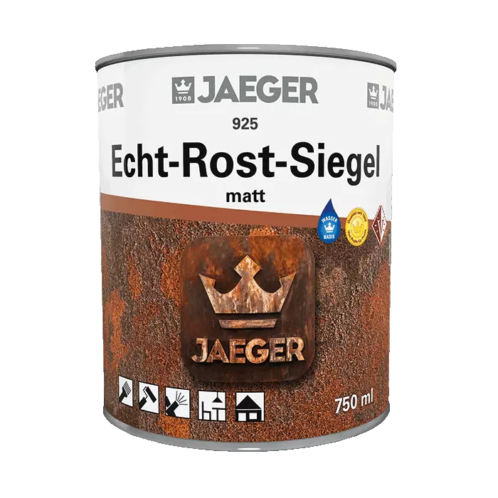 Jaeger Echt-Rost Siegel 925